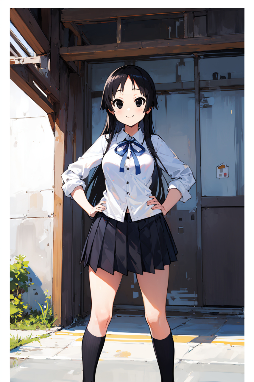秋山澪-轻音少女,高冷!#二次元# #动漫头像和壁纸# #动漫推荐