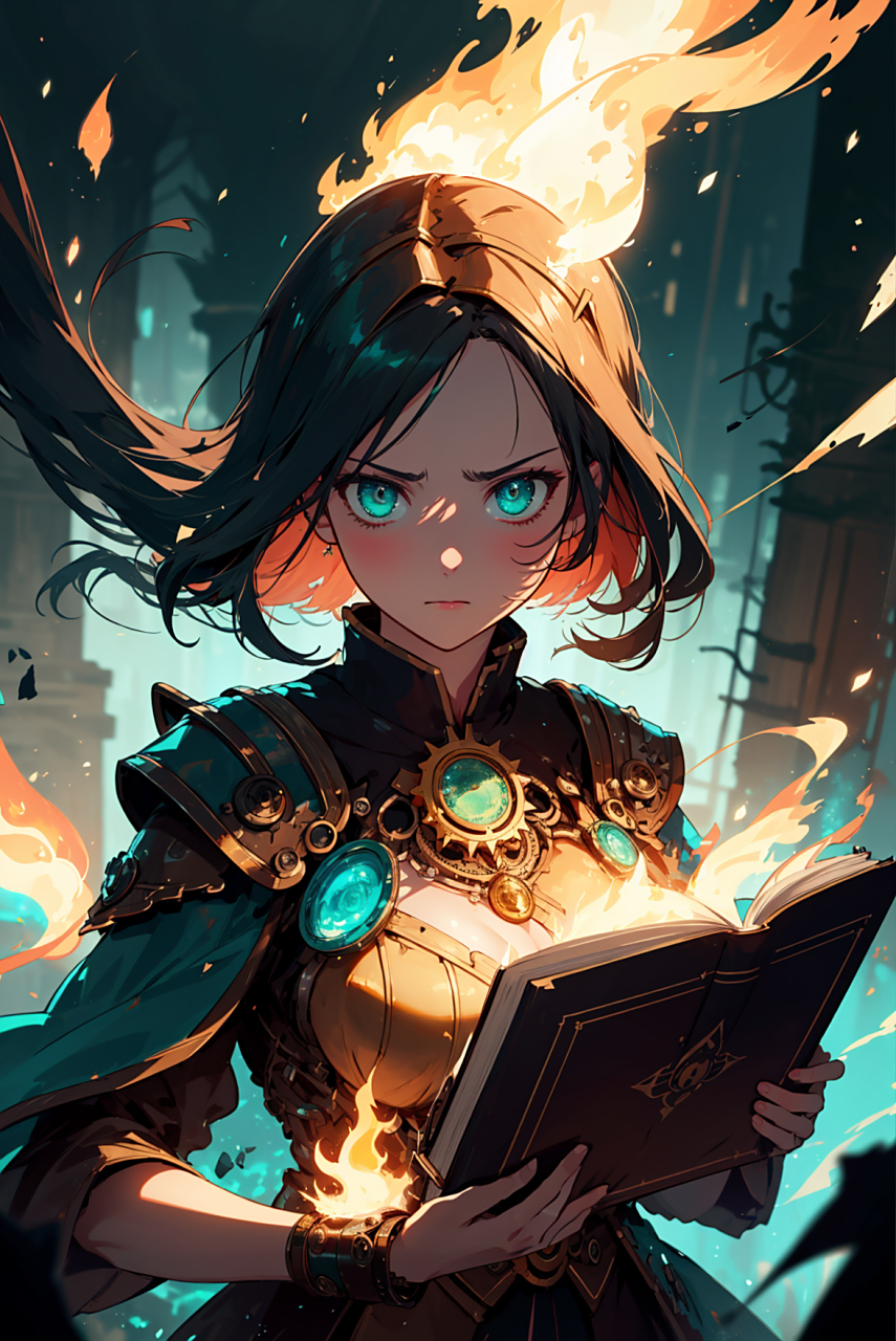 二次元 #魔法 #美女 #二次元# #动漫头像和壁纸# #美女