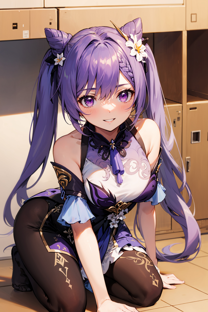 2个角变成耳朵也蛮好看的[滑稽]#二次元# #动漫头像和壁纸# #原神