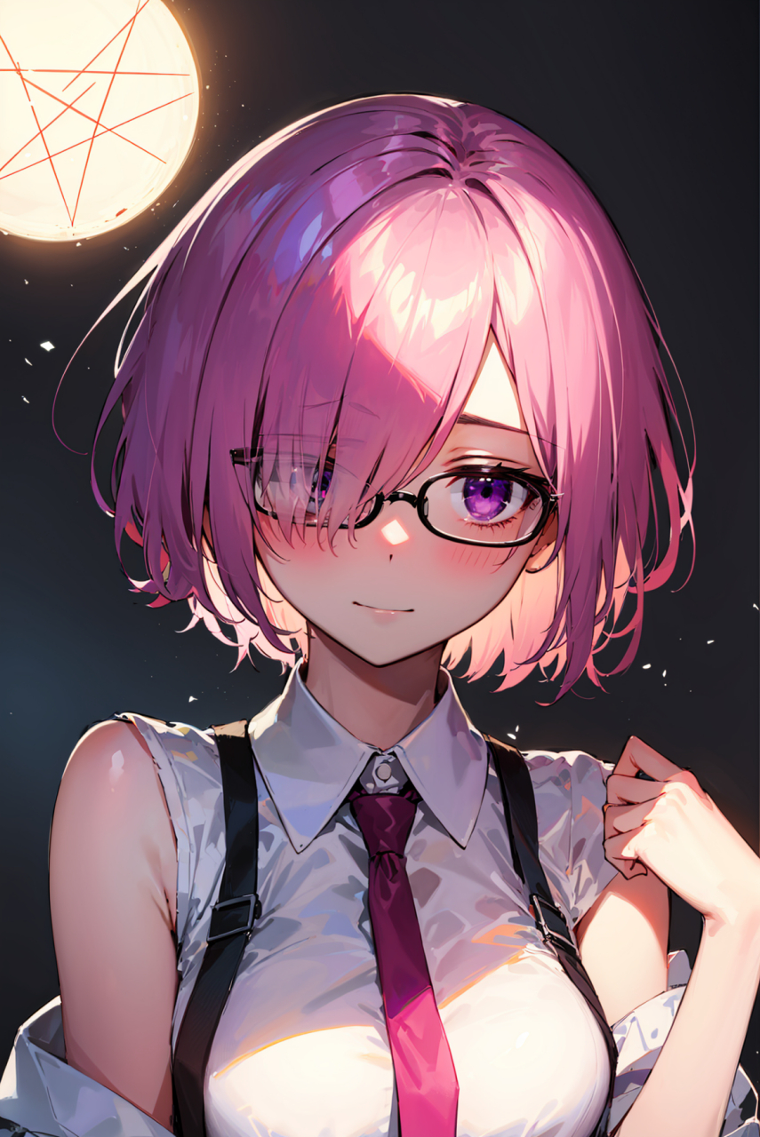 玛修·基列莱特- fate grand order,作为后几部的女主,我还是喜欢第一