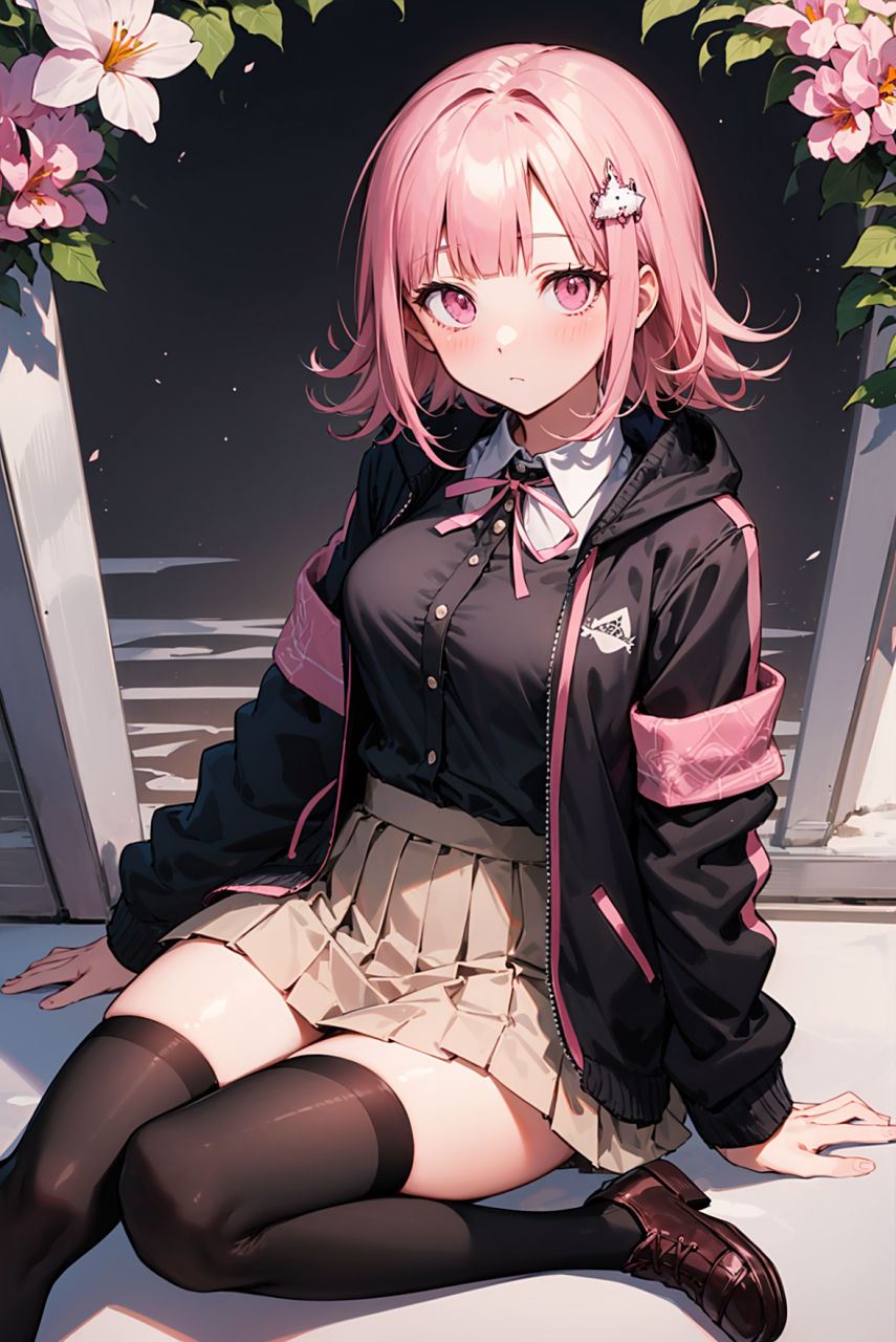 七海千秋-超级弹丸论破,校园解密的二次元游戏,人气角色!