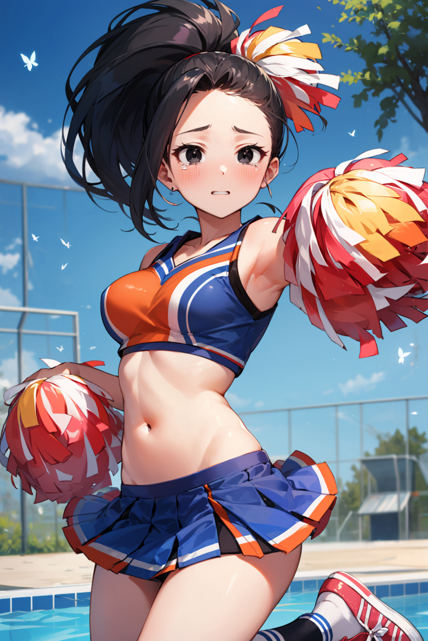 八百万百-我的英雄学院,我喜欢她的能力#二次元# #动漫头像和壁纸