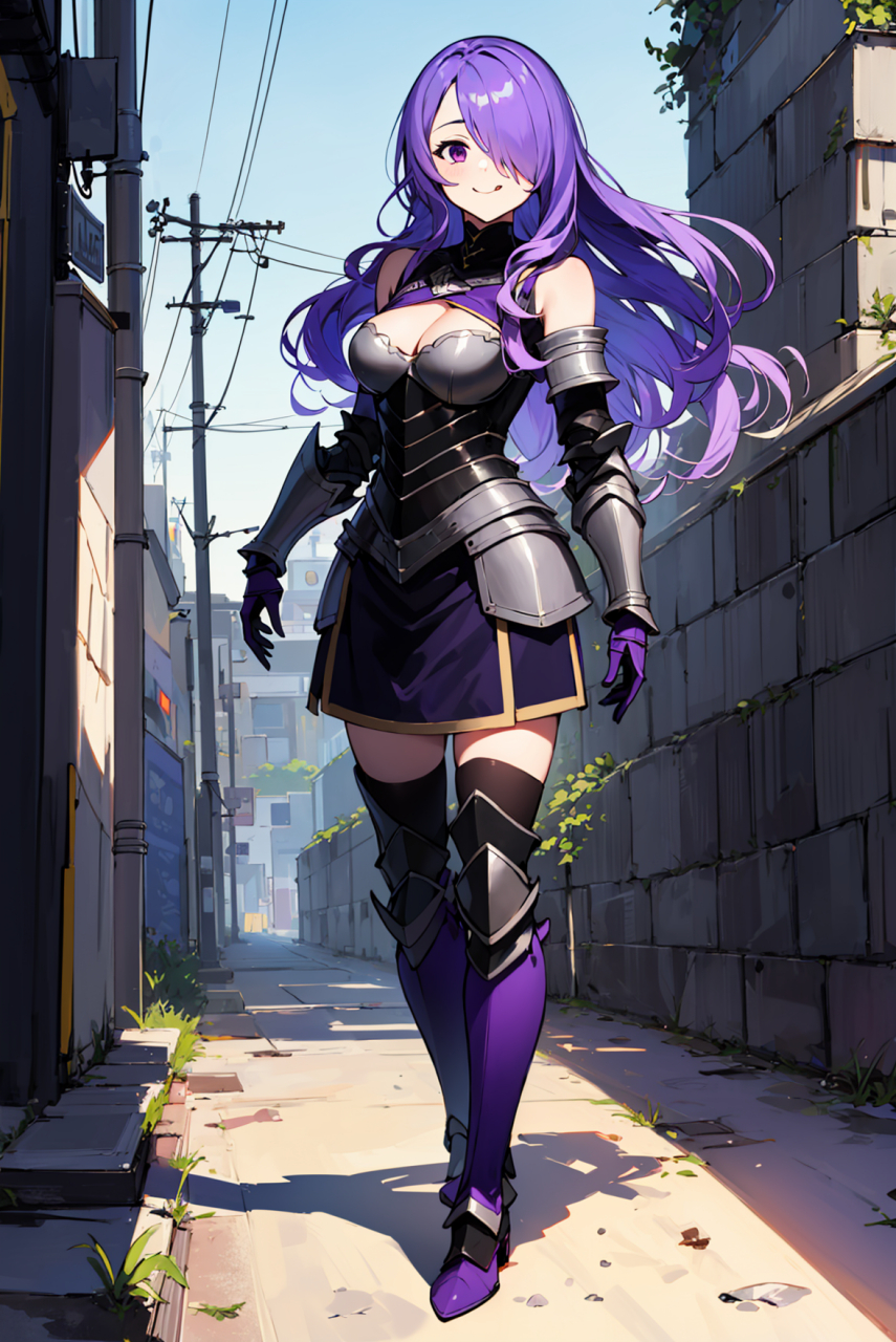 卡米拉 - 火焰之纹章,盔甲长毛女战士!