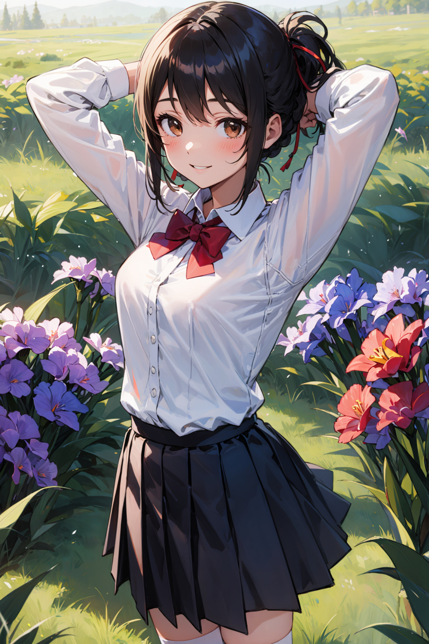 你的名字-宫水三叶,萌妹子最好的归宿就是男人的身体!