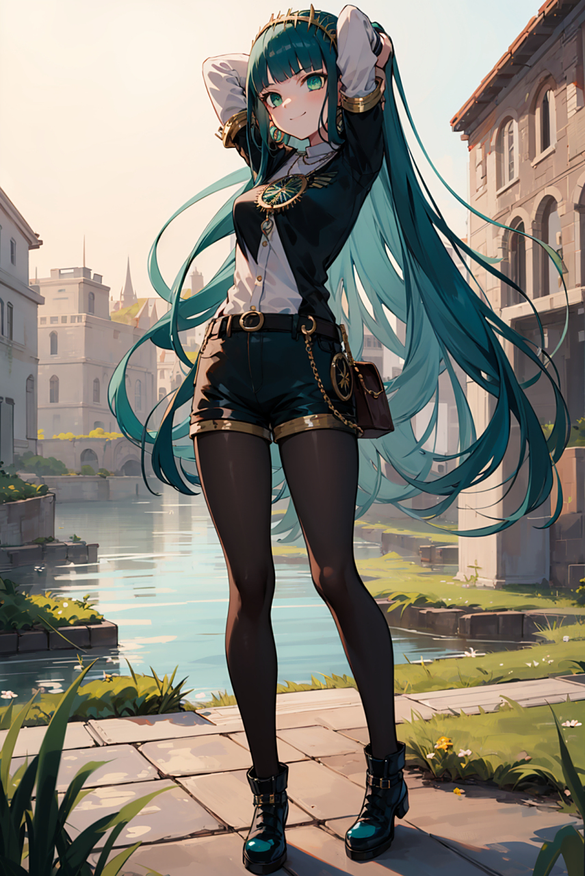 克娄巴特拉-fate grand order,绿油油的头发[左捂脸]#二次元# #fate