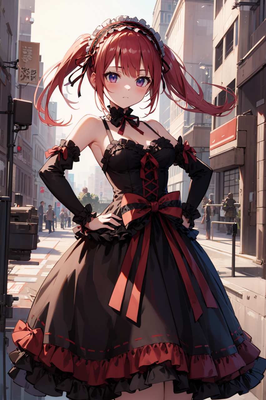 再来个洛丽塔套服!狂三既视感 #二次元# #动漫头像和壁纸# #洛丽塔