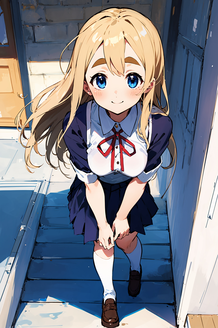 琴吹柚-轻音少女,这是浓眉大眼么?