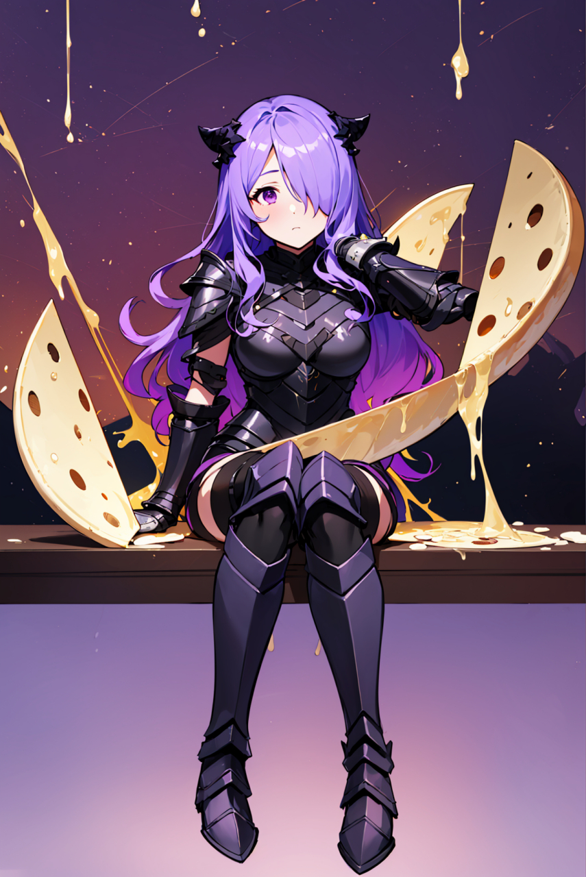 卡米拉 - 火焰之纹章,盔甲长毛女战士!