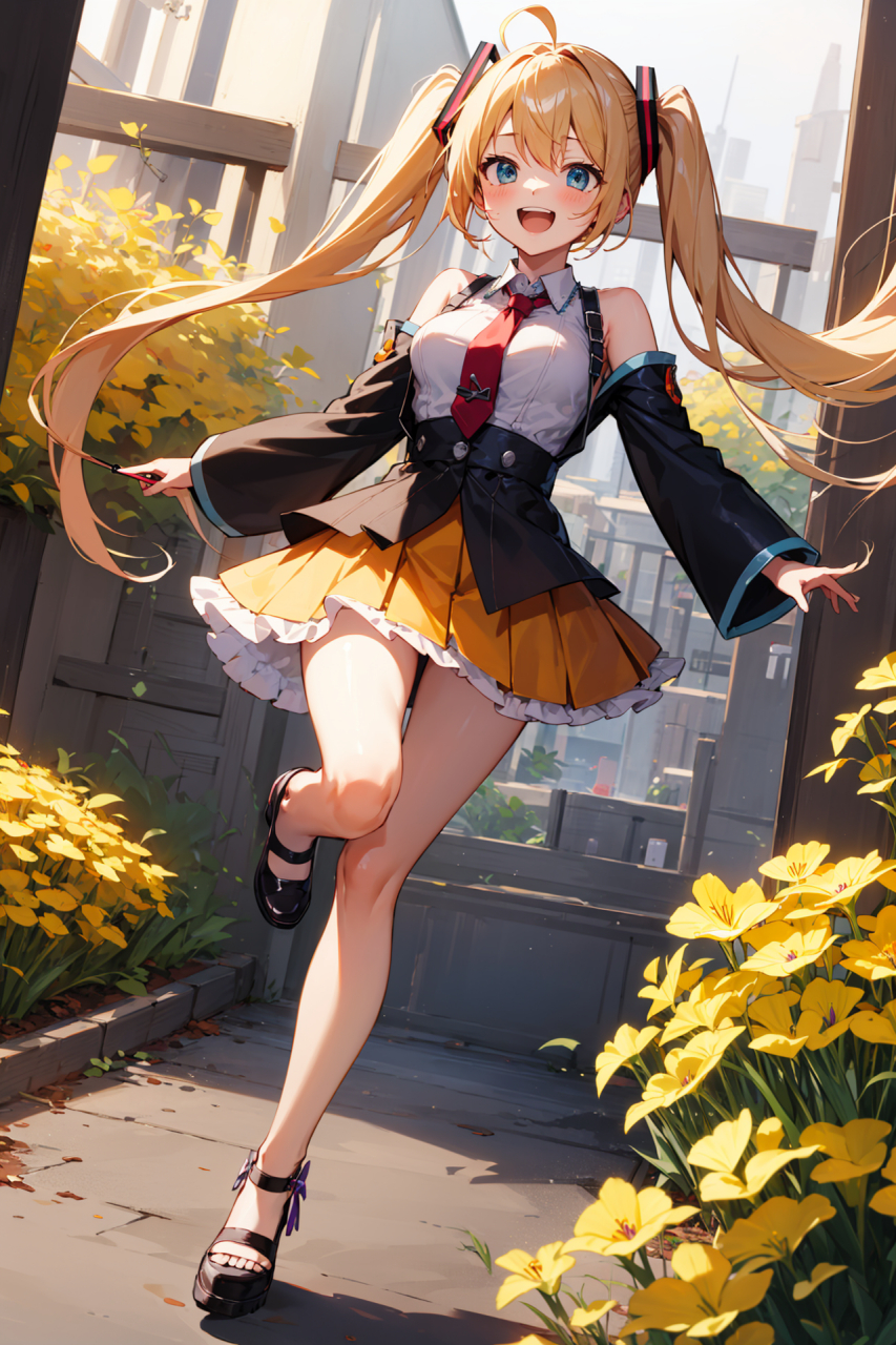 下次发变装!#二次元# #初音未来# #双马尾