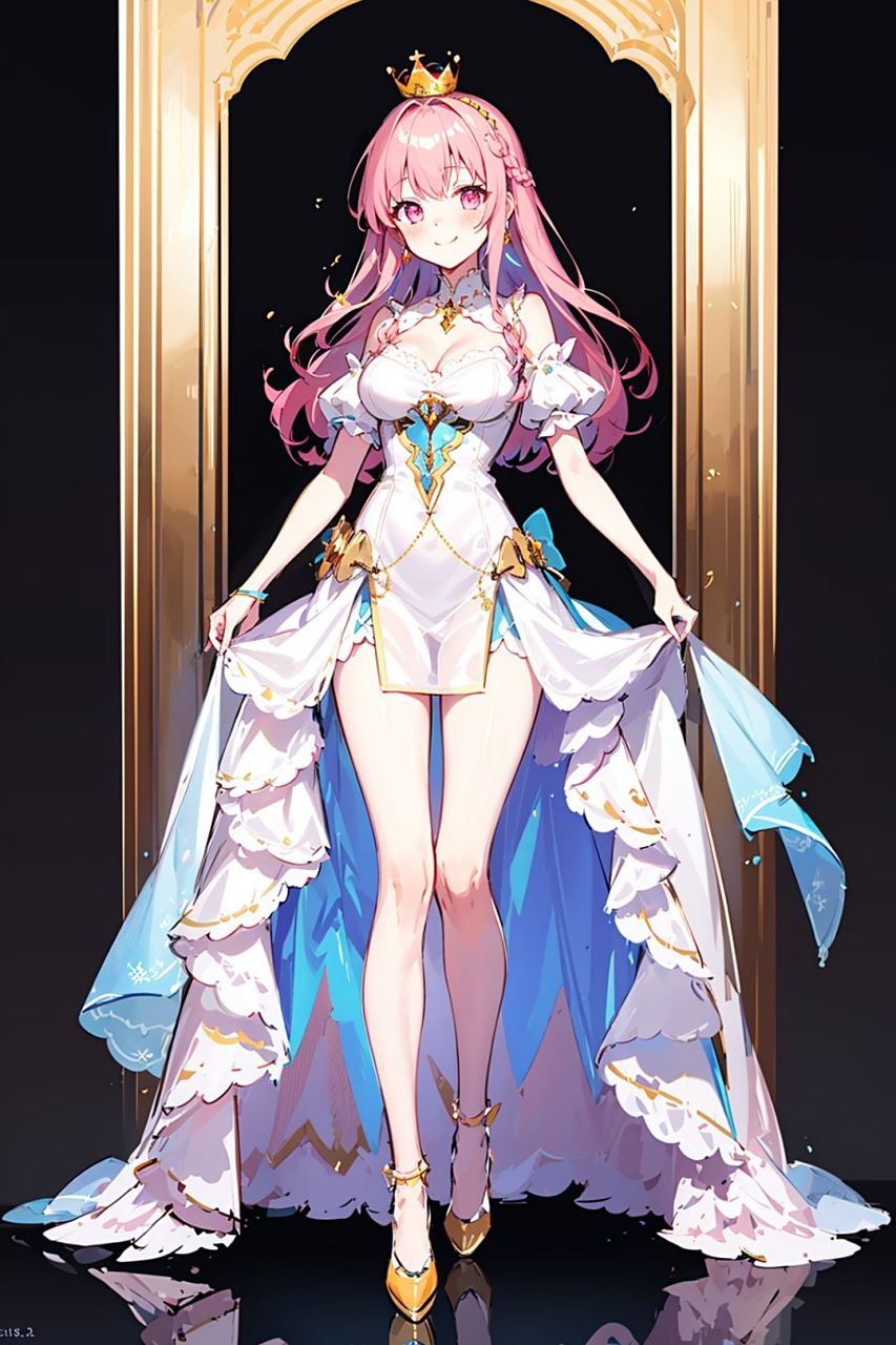 再来公主公主大pk,我喜欢2号公主!#二次元# #动漫头像和壁纸# #美女