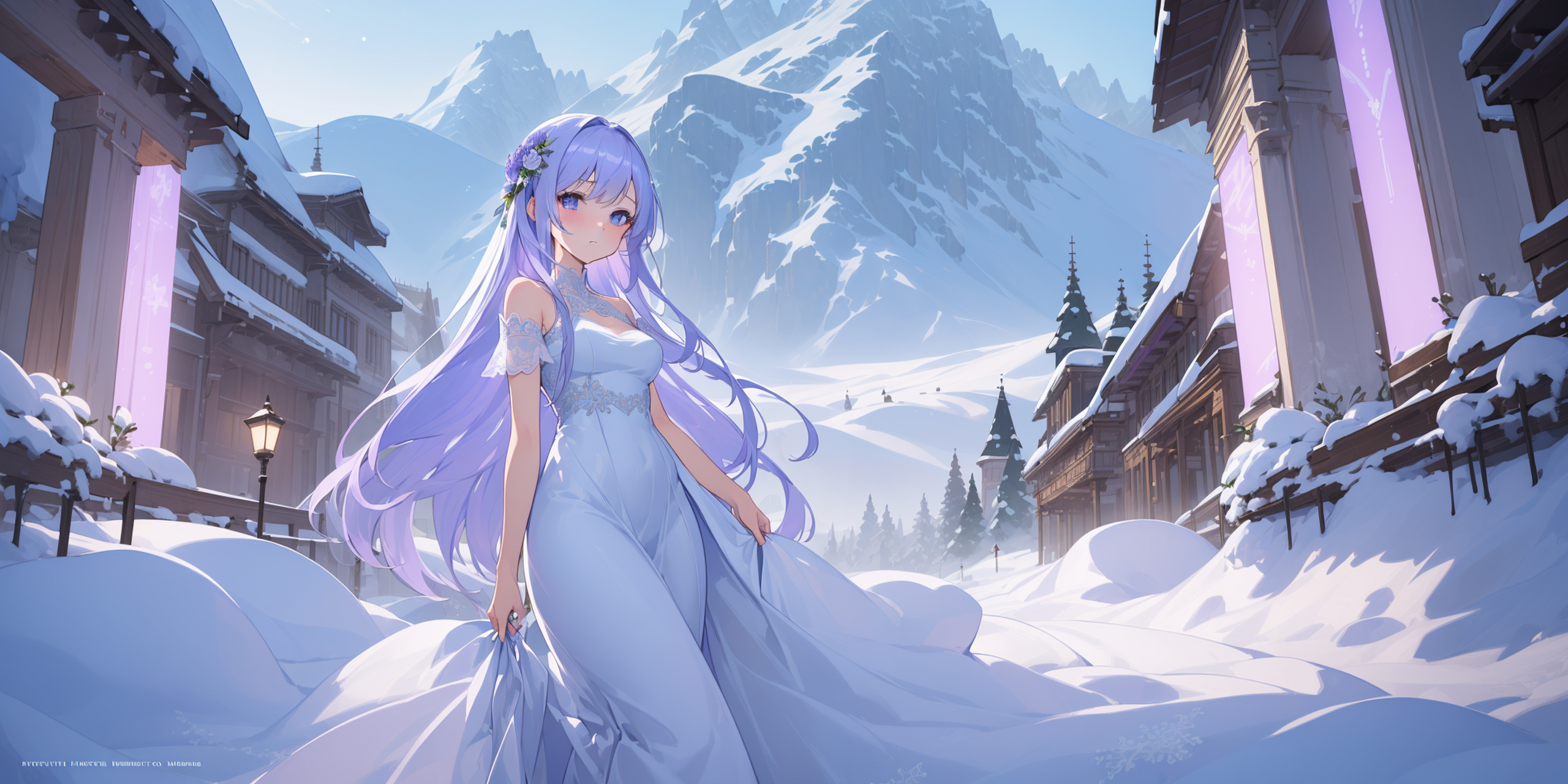 二次元# #ai绘画# #动漫头像和壁纸