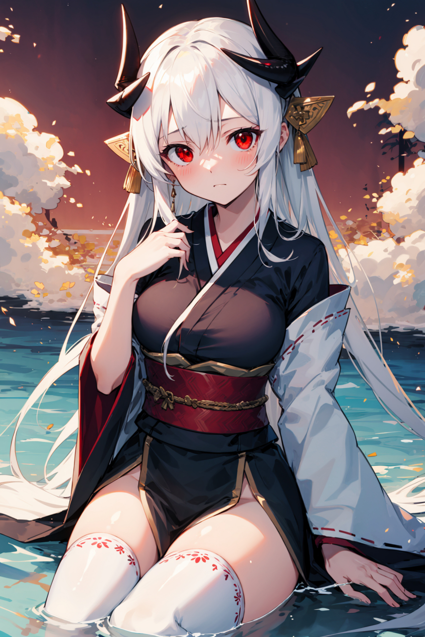 清姬-fate grand order,比基尼,和服,两件套!