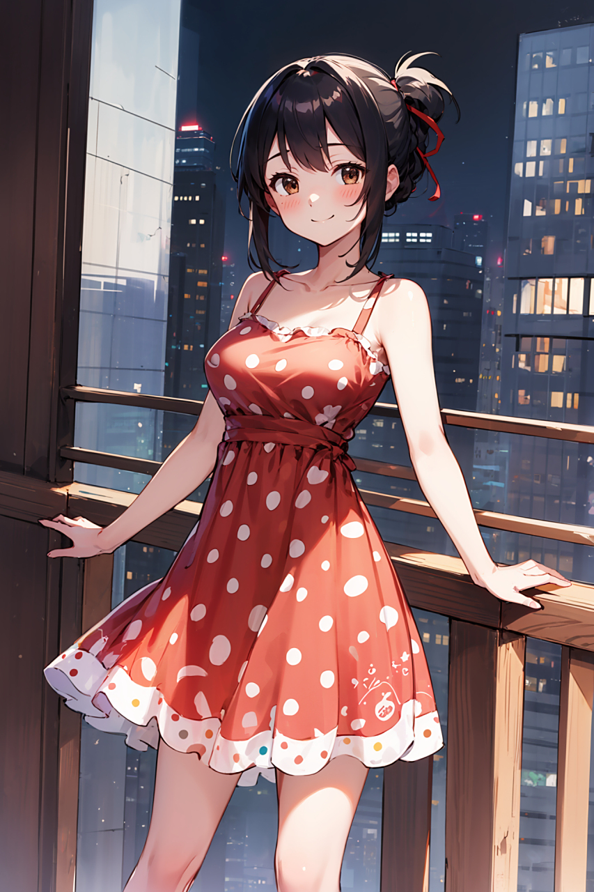 你的名字-宫水三叶,萌妹子最好的归宿就是男人的身体!