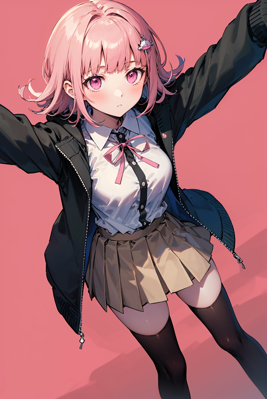 七海千秋-超级弹丸论破,校园解密的二次元游戏,人气角色!