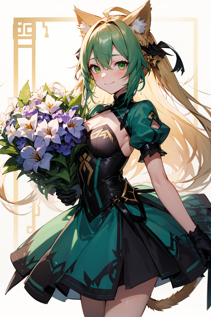 阿塔兰忒-fate grand order 渐变颜色的头发的女猎人 #二次元# #动漫