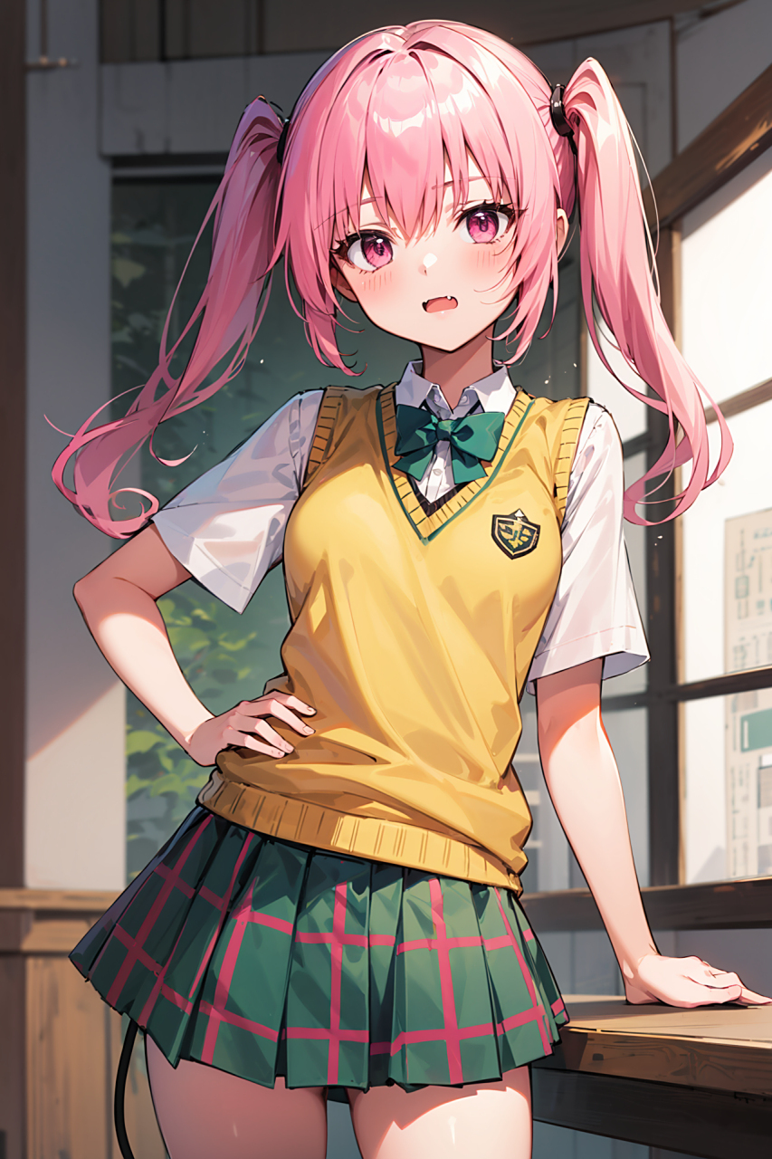 娜娜·阿斯塔·戴比路克-出包女王,双马尾,好看!