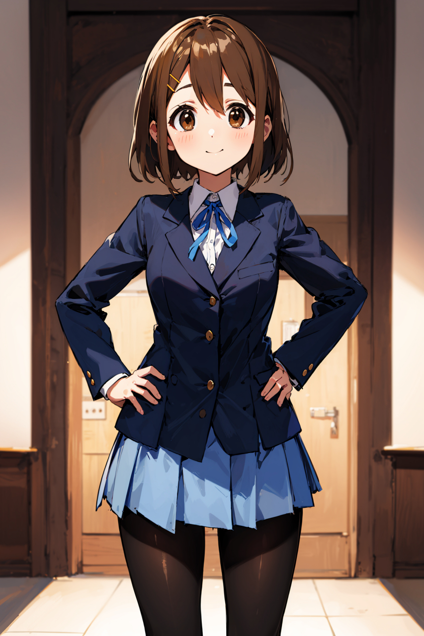 平泽唯-轻音少女,我怎么忘记当年的小唯有黑丝的属性[鼓掌]#二次元