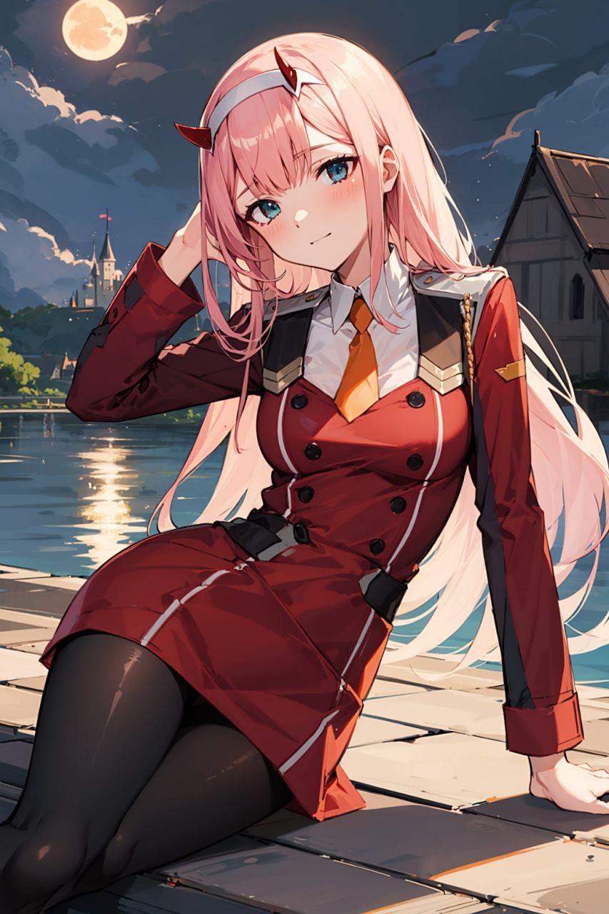 02-darling in the franxx,街漏兔!