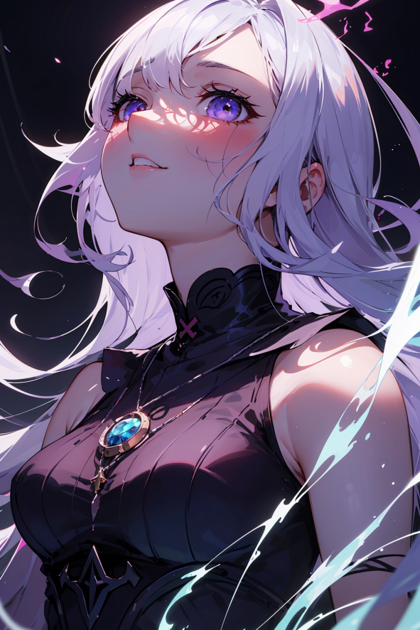 二次元 #ai绘画 #魔女 #二次元# #ai绘画# #女巫