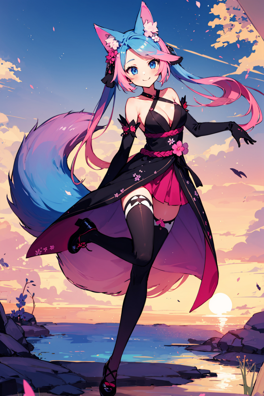 二次元# #动漫头像和壁纸# #虚拟主播