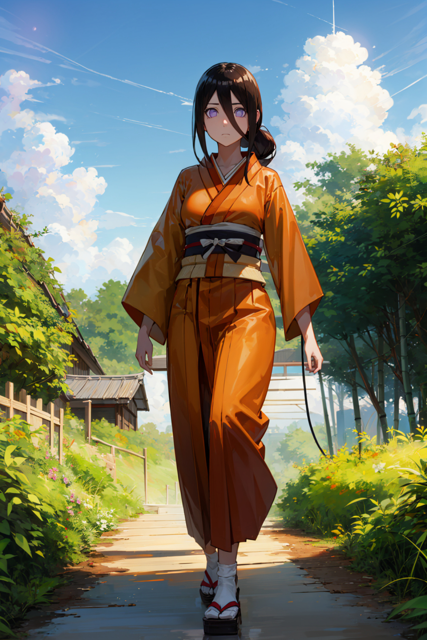 日向花火-火影忍者,日向的美女真少!