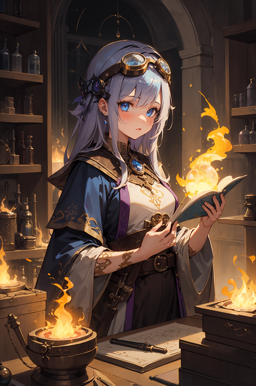 二次元 #魔法 #美女 #二次元# #动漫头像和壁纸# #美女