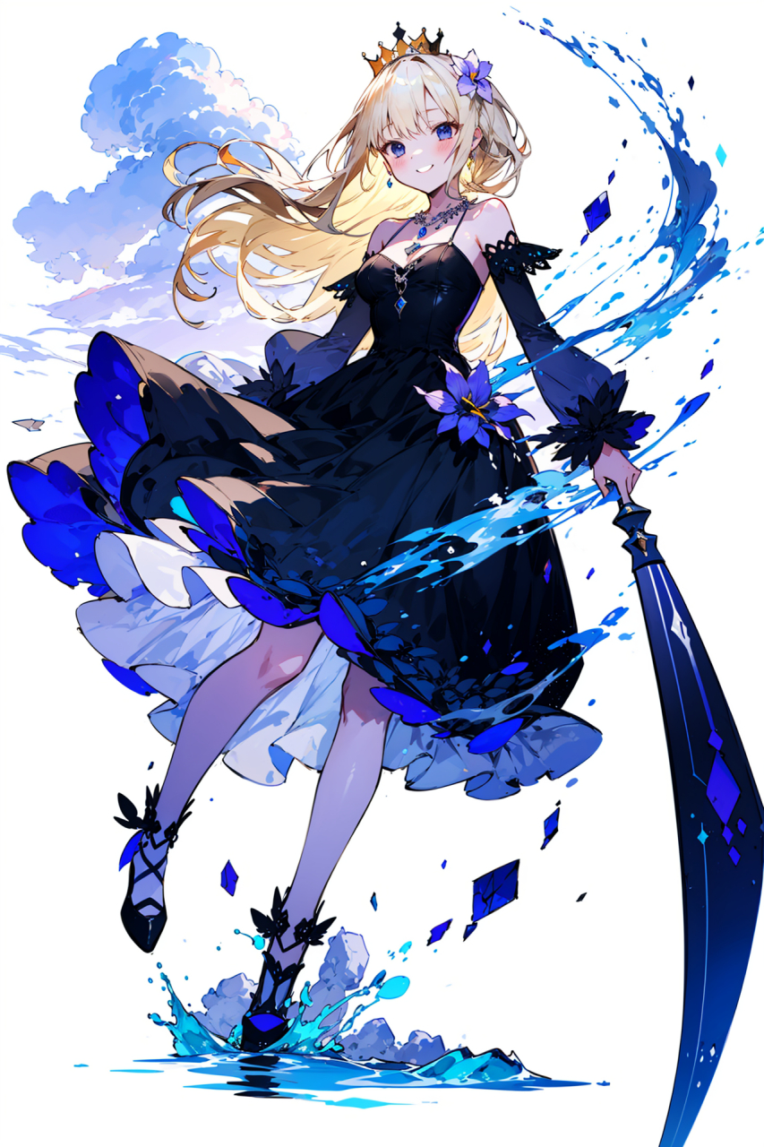 魔法公主,动态立绘,美中有动!