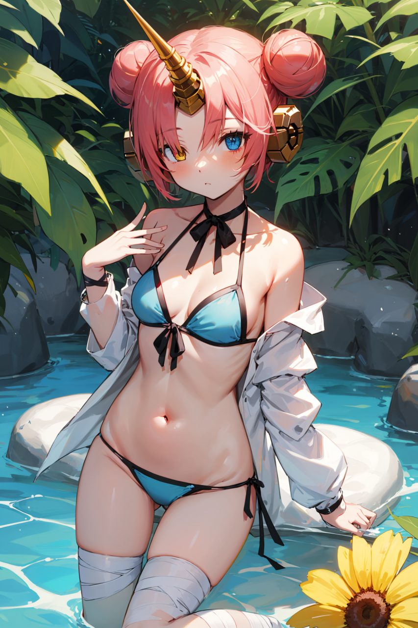 弗兰肯斯坦-fate grand order,婚纱装和比基尼装.