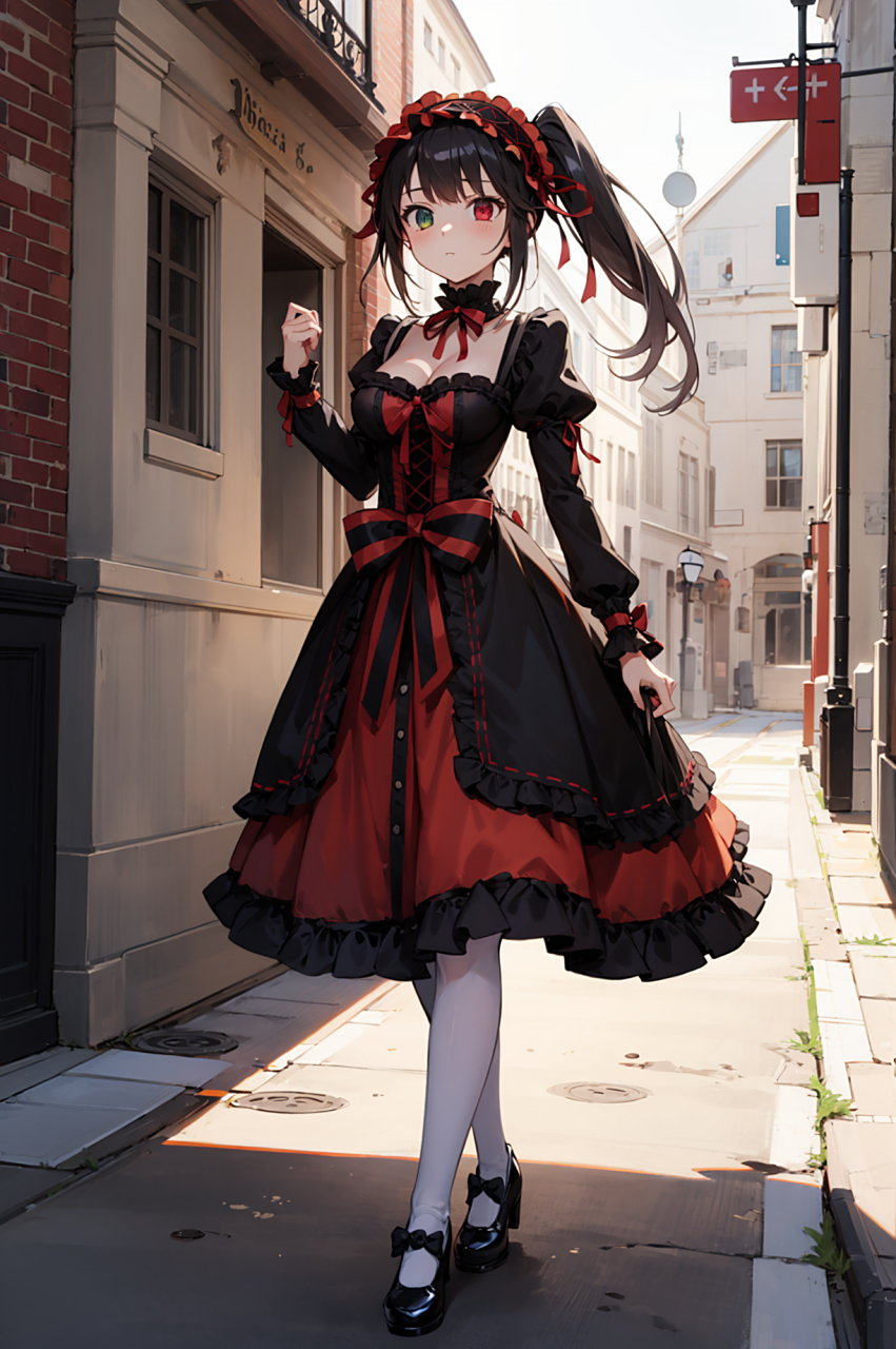 再来个洛丽塔套服!狂三既视感 #二次元# #动漫头像和壁纸# #洛丽塔