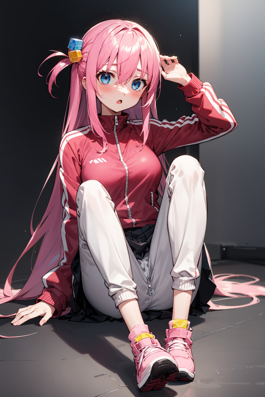 后藤一里-孤独摇滚,为啥裙子下面为啥是运动运动服!