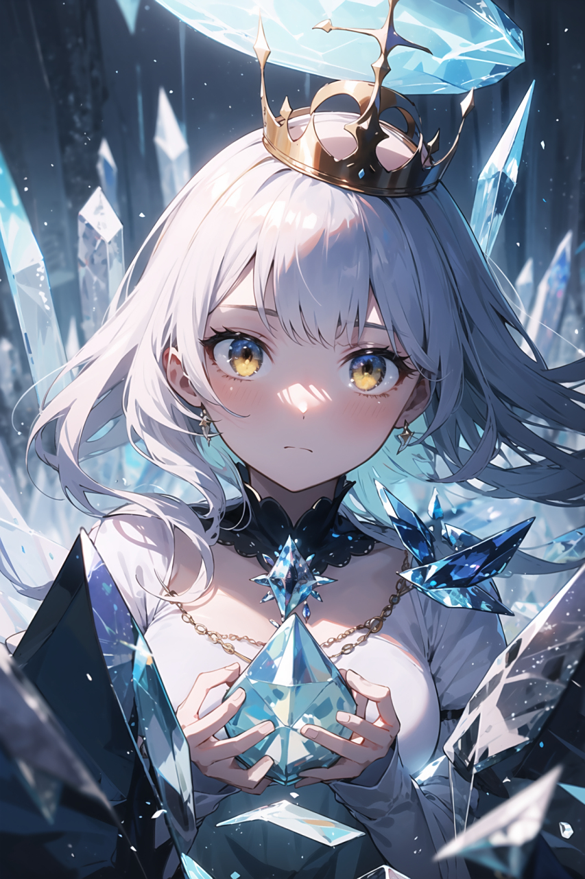 钟爱冰魔法,冰公主,冰女皇!好贵,华丽!