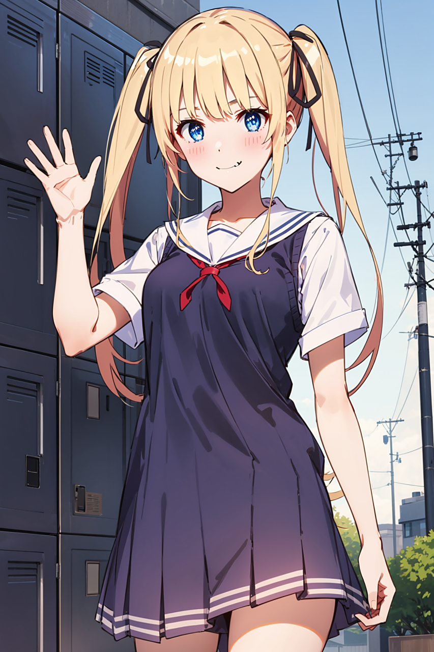 泽村·斯宾塞·英梨梨,傲娇双马尾!