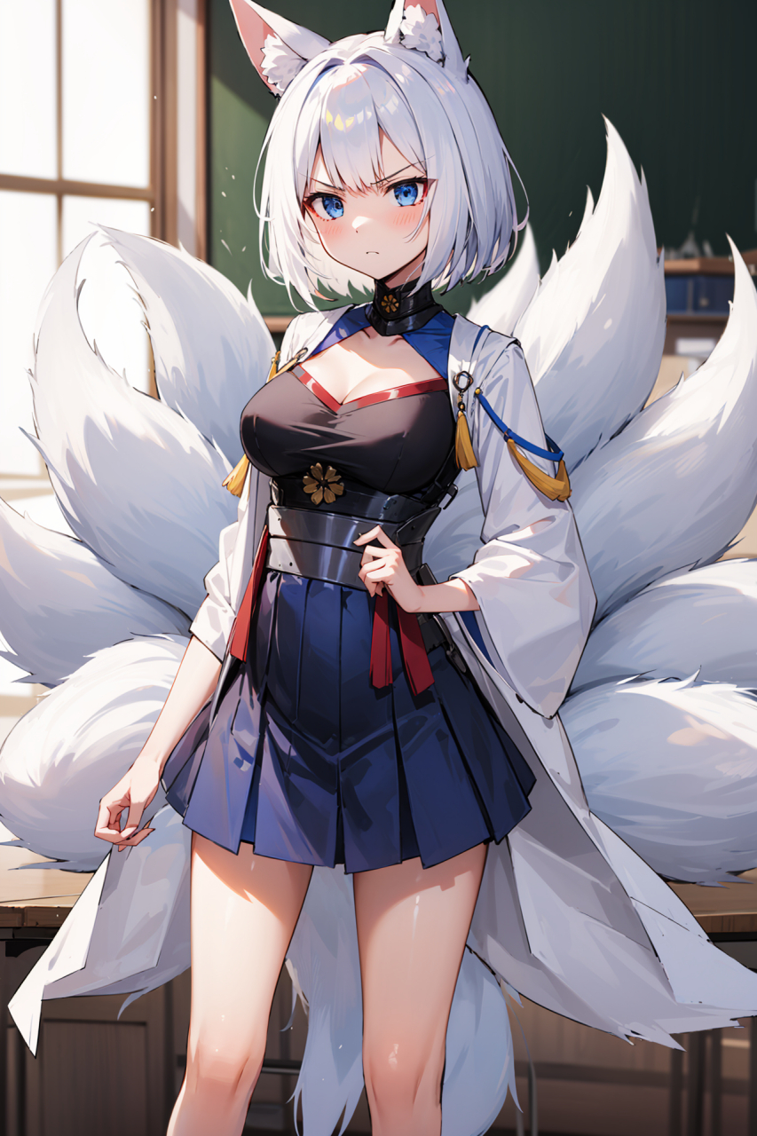 加贺-碧蓝航线 九尾狐的美女这个属性哪都有!