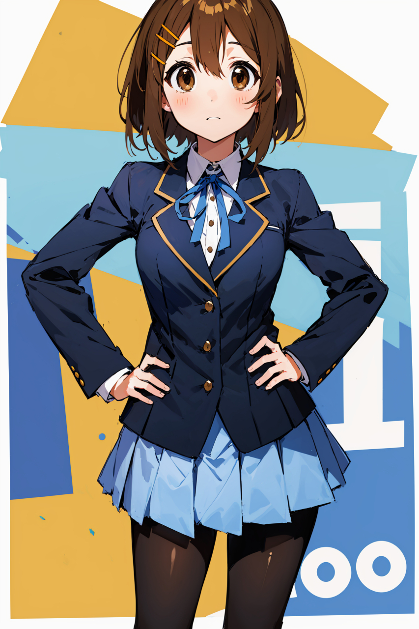 平泽唯-轻音少女,我怎么忘记当年的小唯有黑丝的属性[鼓掌]#二次元