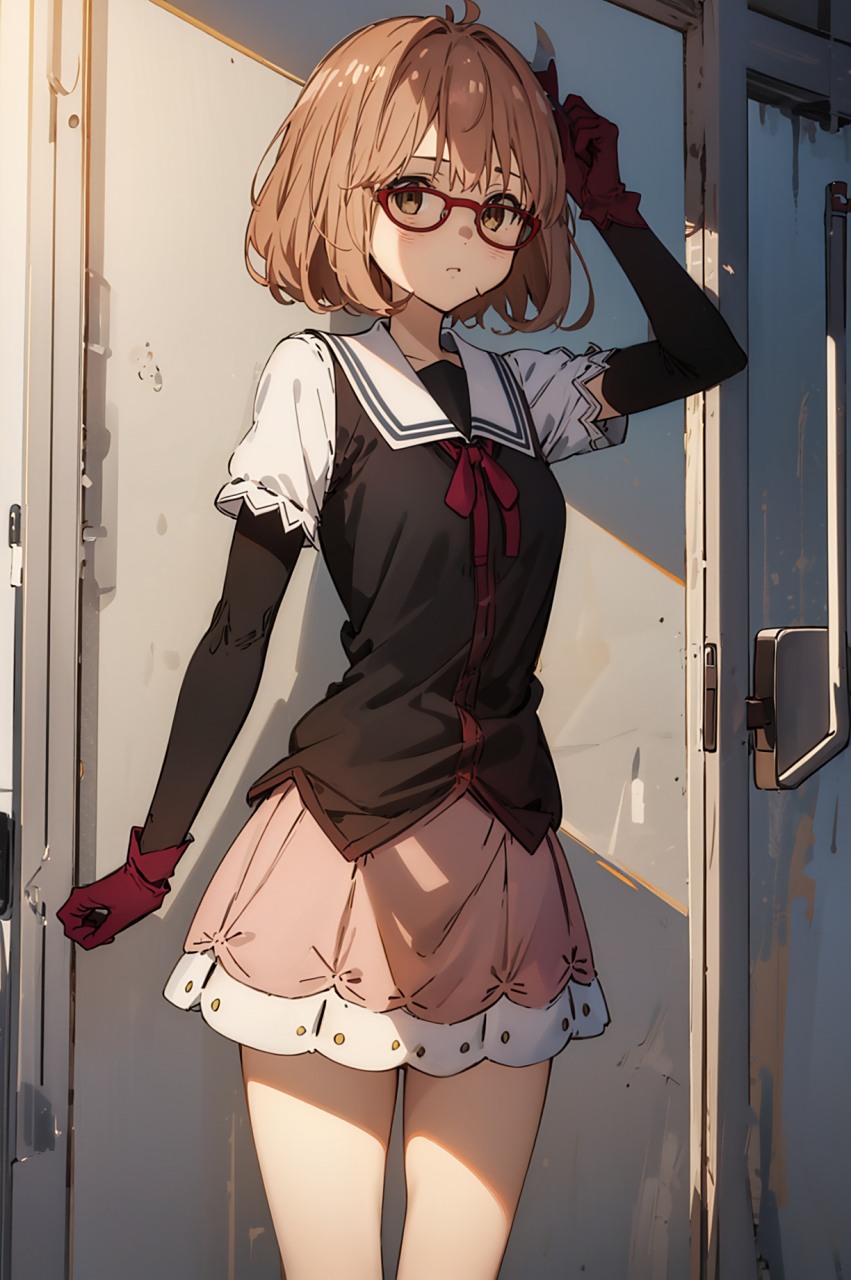 眼镜妹鼻祖,栗山未来!#二次元# #栗山未来# #动漫头像和壁纸