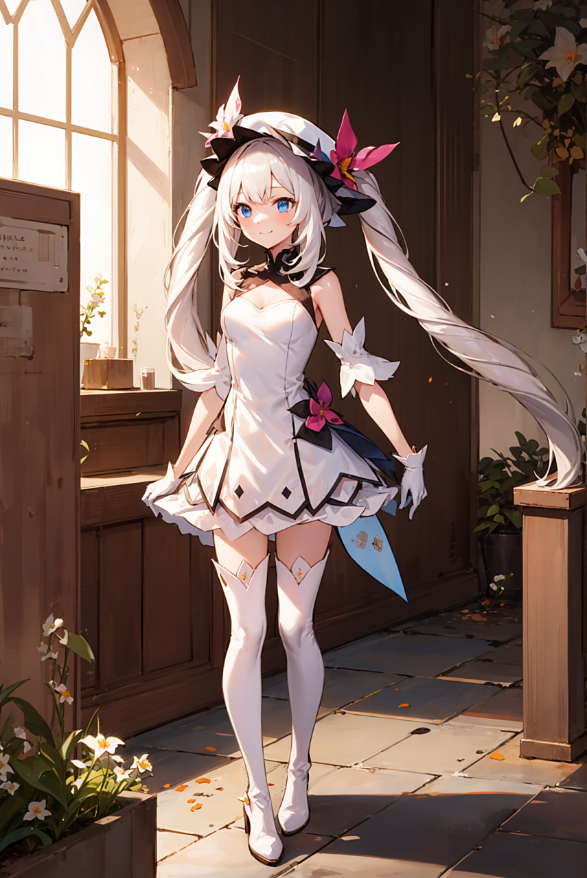 玛丽·安托瓦内特-fate grand order,白毛双马尾,#二次元# #游戏推荐