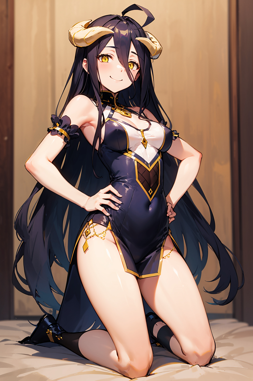 overlord不死者之王-雅儿贝德,魅魔来袭,大家顶住!