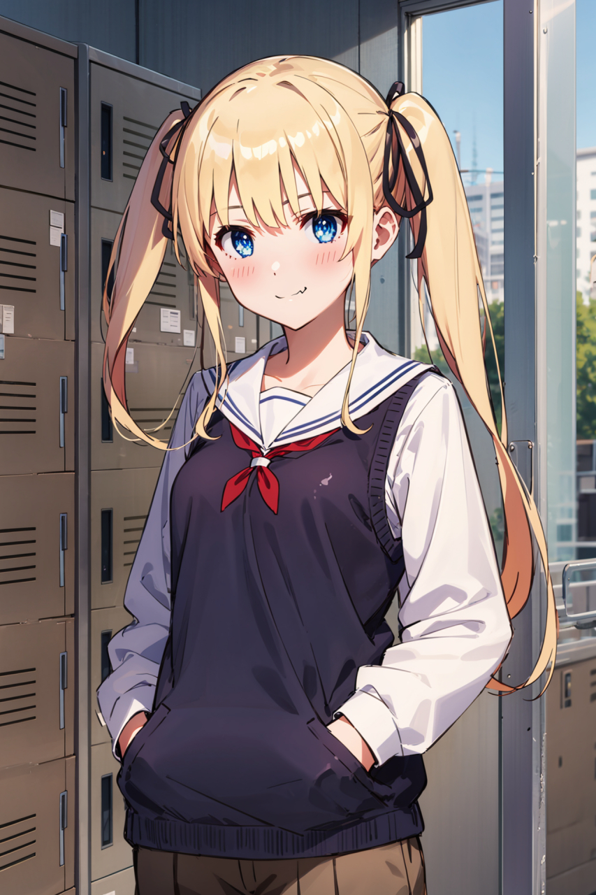 泽村·斯宾塞·英梨梨,傲娇双马尾!