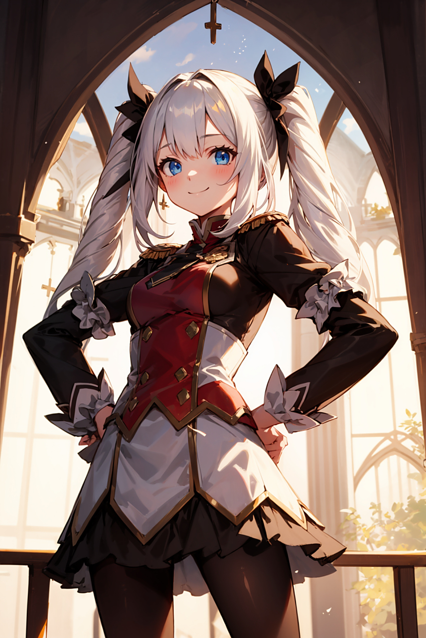 玛丽·安托瓦内特-fate grand order,白毛双马尾,#二次元# #游戏推荐