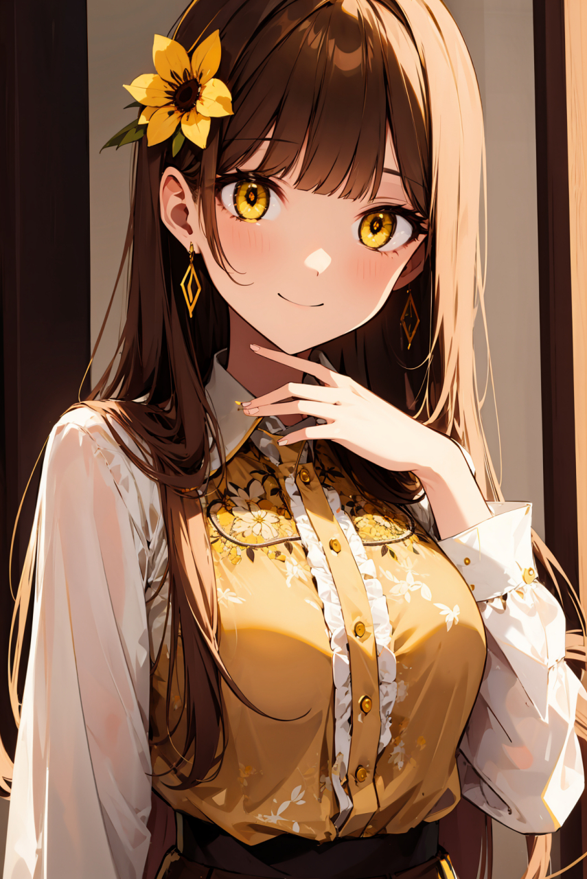 另一种画风的美女,清淡,典雅,! #二次元# #ai绘画# #动漫头像和壁纸