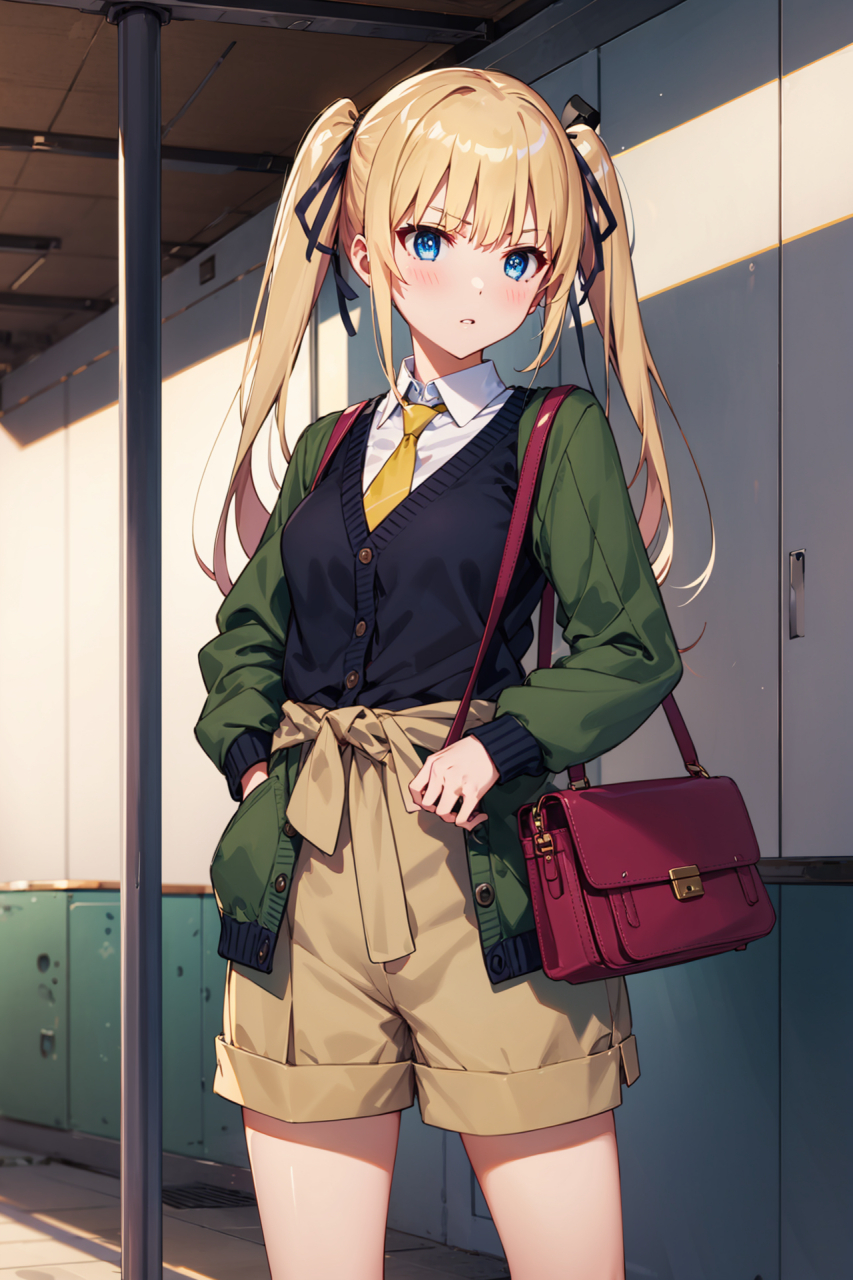 泽村·斯宾塞·英梨梨,傲娇双马尾!