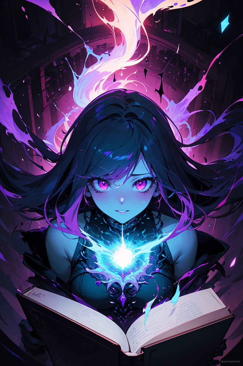 二次元 #魔法 #美女 #二次元# #动漫头像和壁纸# #美女