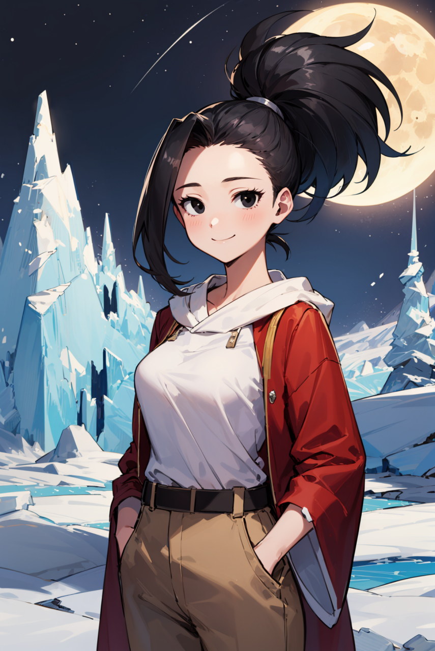 八百万百-我的英雄学院,我喜欢她的能力#二次元# #动漫头像和壁纸