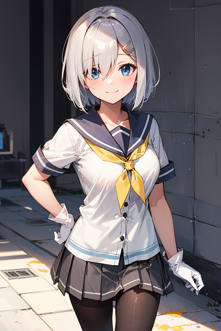 滨风-舰队collection #二次元# #动漫头像和壁纸# #游戏推荐