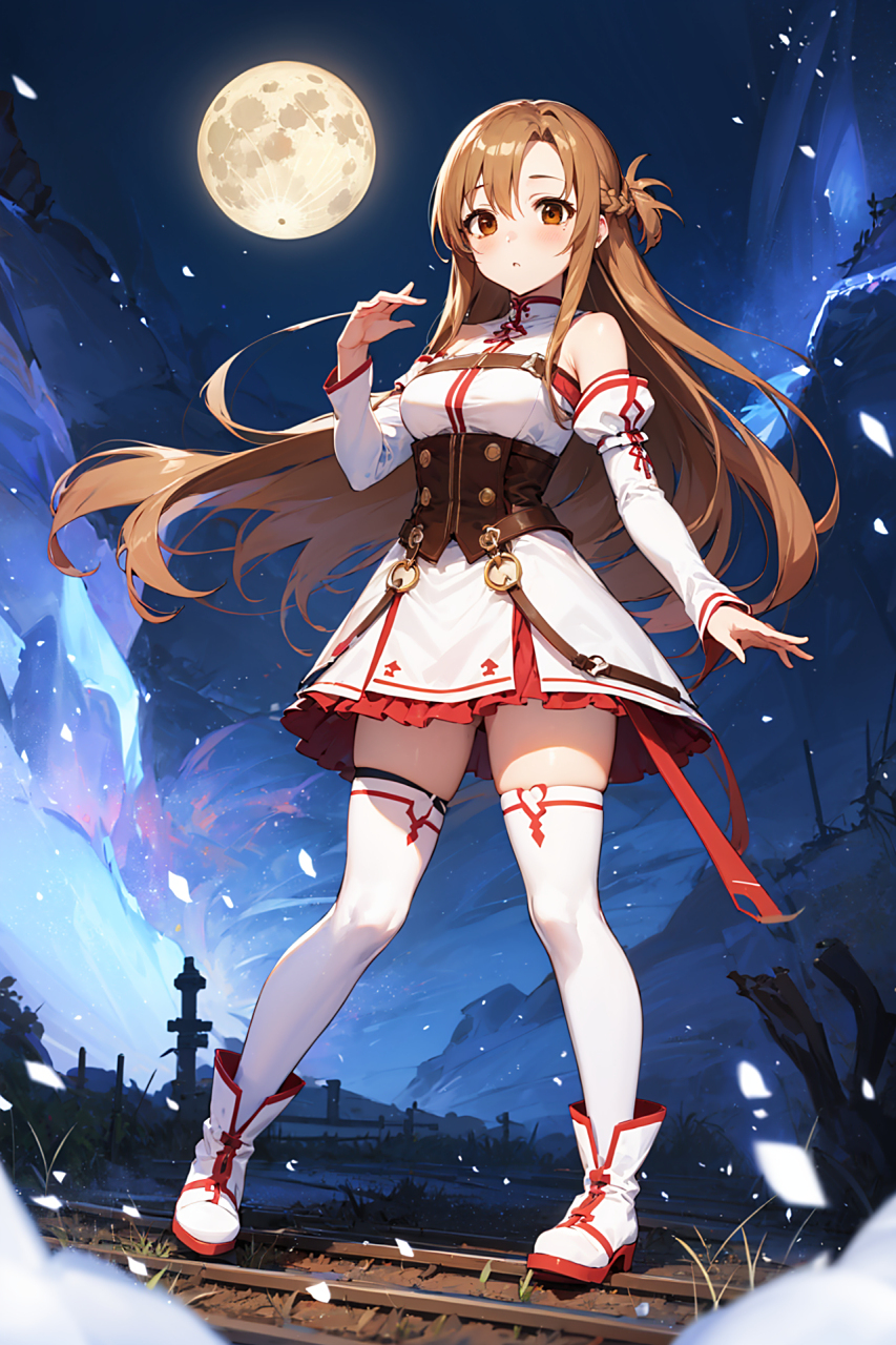 结城明日奈-刀剑神域,多个皮肤套装!