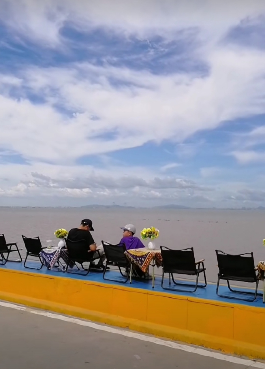 中山的海边,中山南朗崖口,网红打卡地[开心]