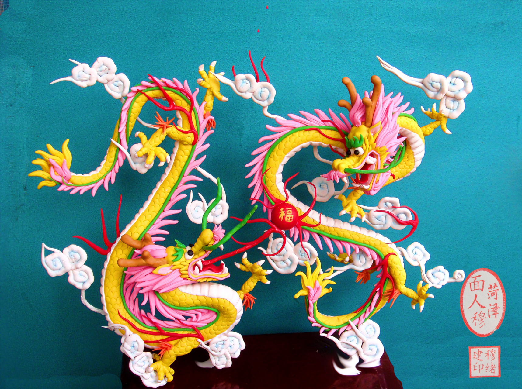 曹州面人 菏泽面塑民间手工艺术,国家级非遗项目.#手工制作