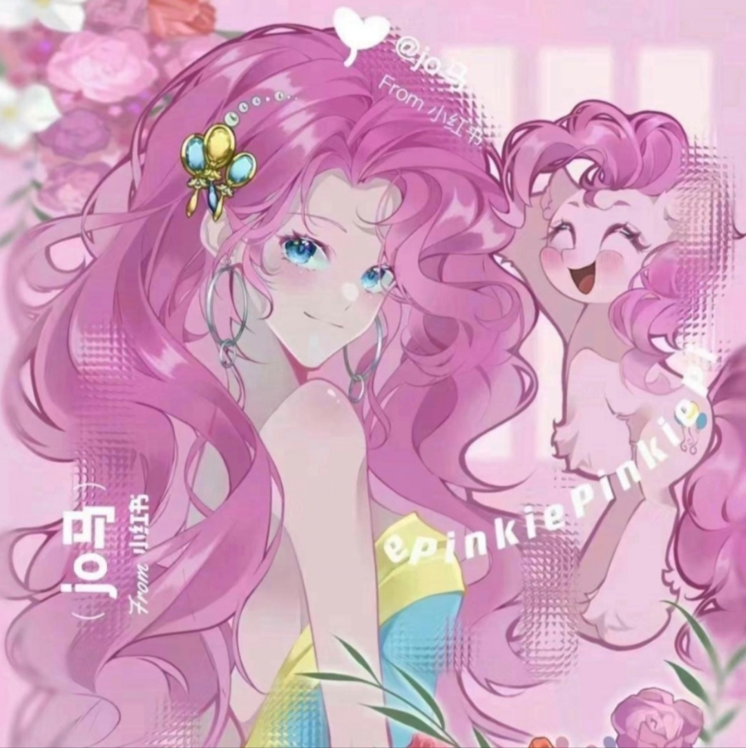可爱的小马宝莉拟人来啦!