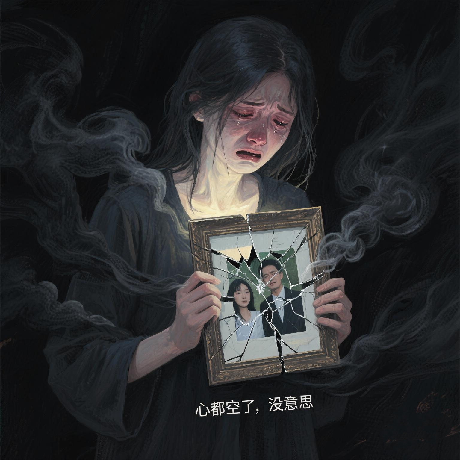 冷暴力如钝刀割心,曾经炽热的爱渐凉,她已心灰意冷,"我没有那么坚强