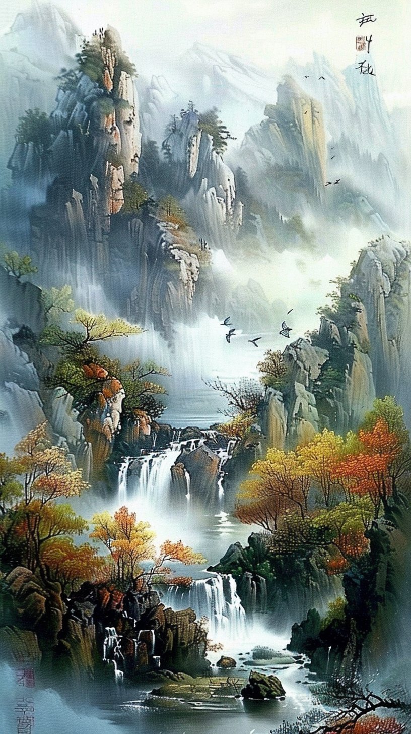 这个壁画真是太美啦!